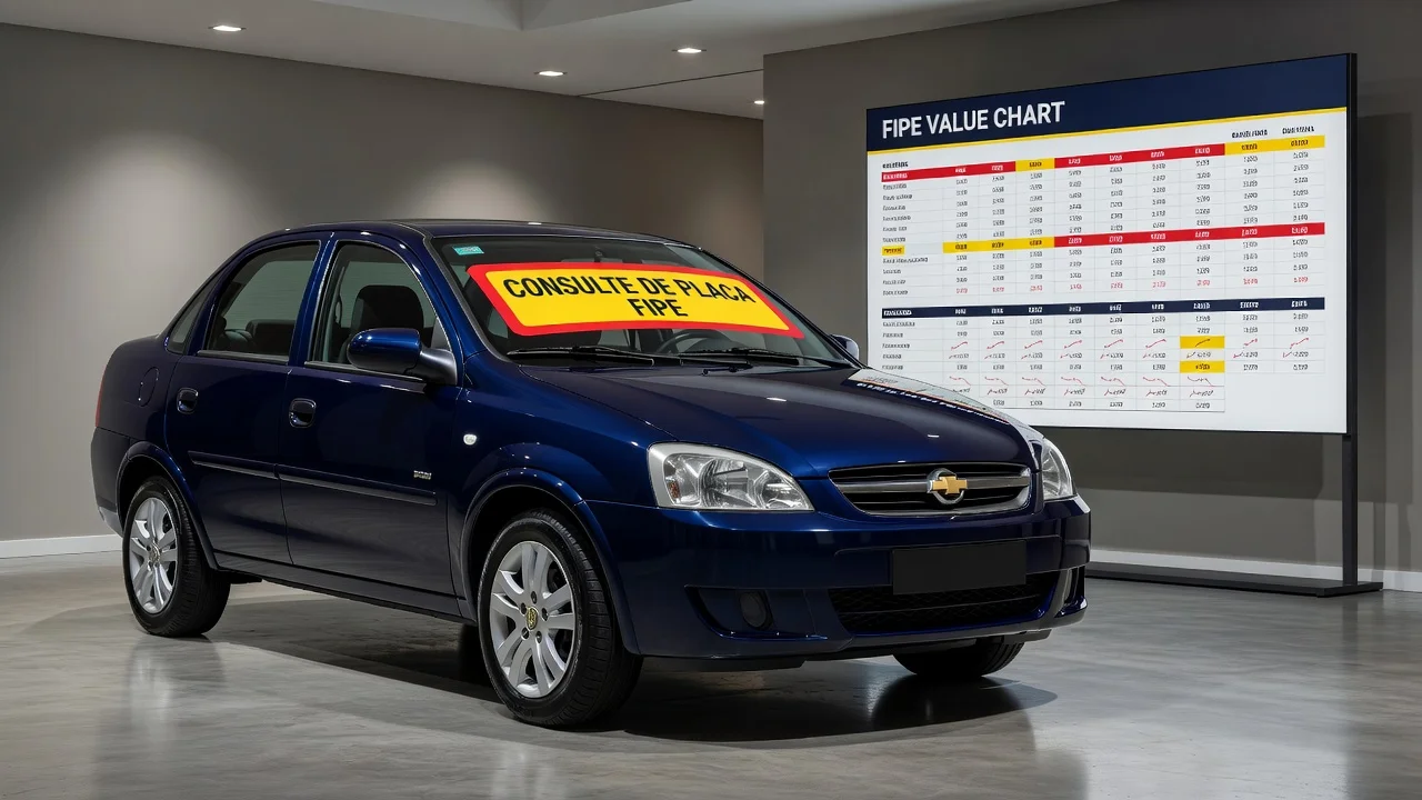 Tabela FIPE Corsa 2004: Preço Atualizado e Quanto Vale