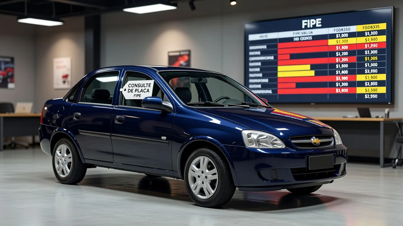 Tabela FIPE Corsa 2005: Preço Atualizado e Quanto Vale