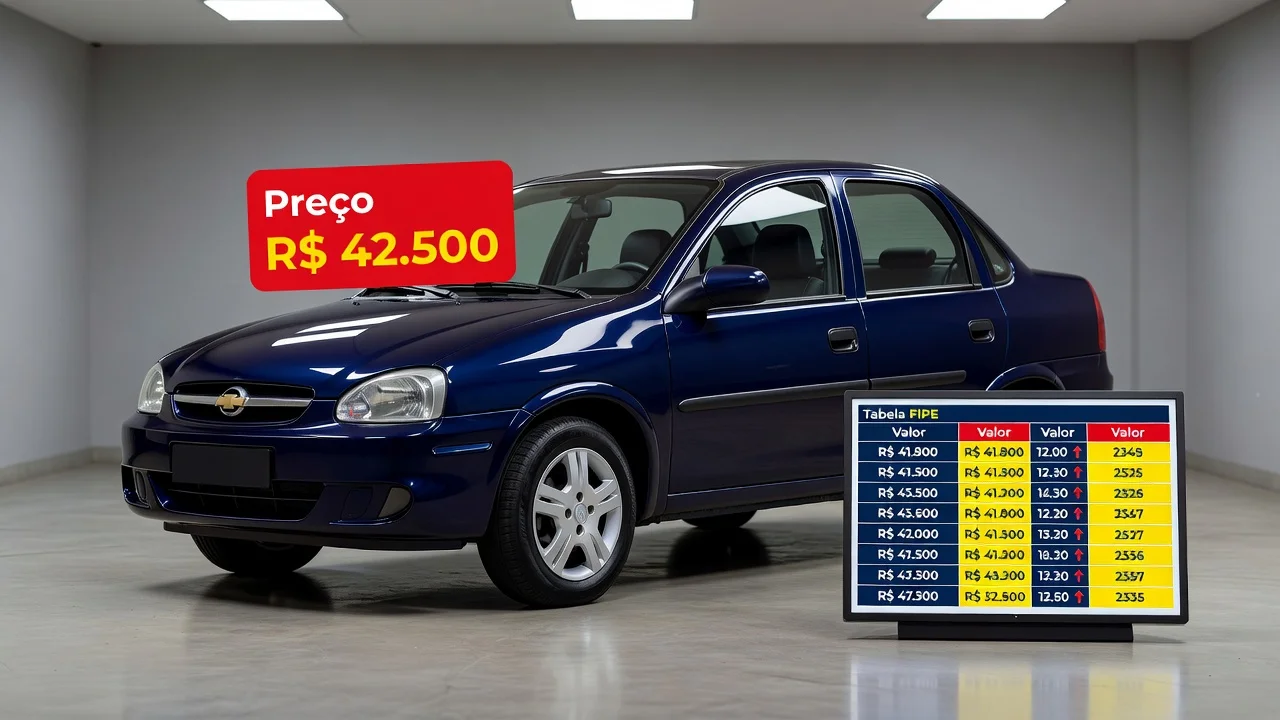 Tabela FIPE Corsa 2011: Preço Atualizado e Quanto Vale