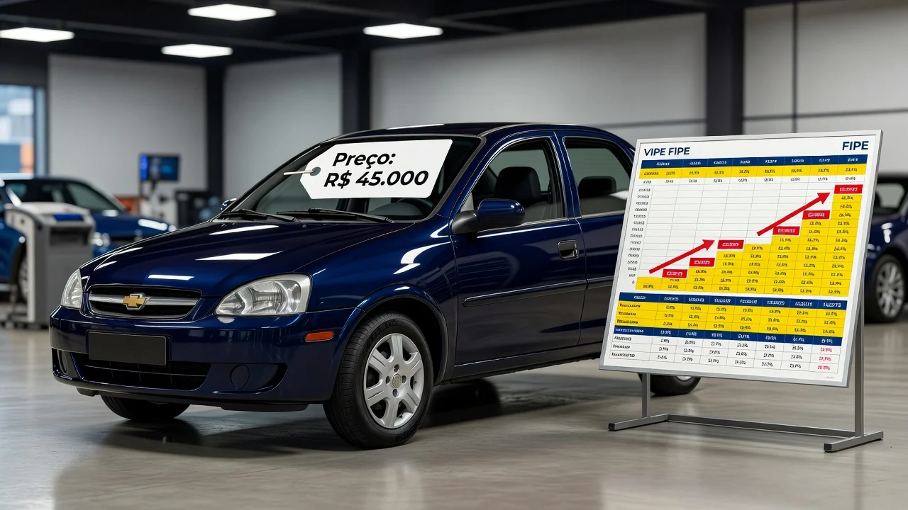 Tabela FIPE Corsa 2012: Preço Atualizado e Quanto Vale