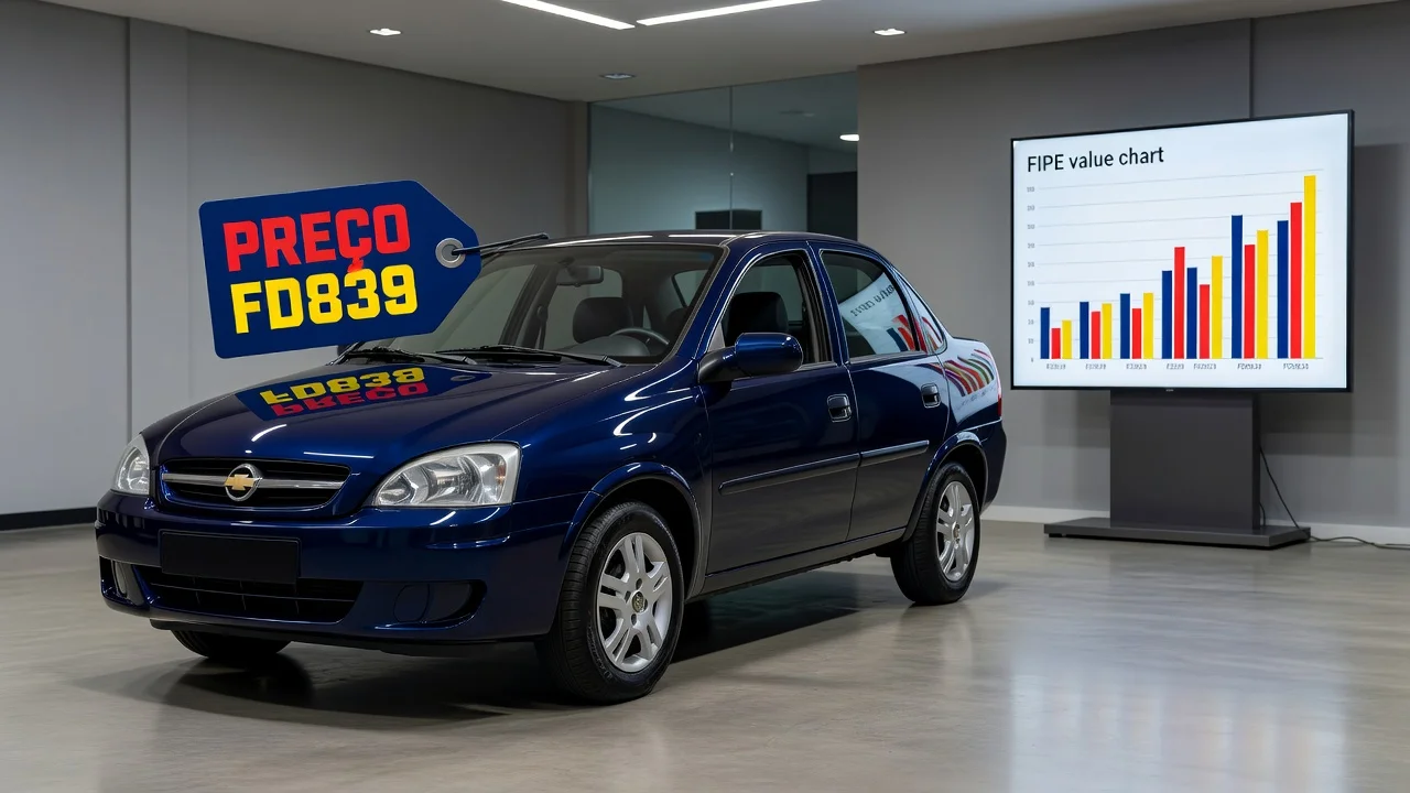 Tabela FIPE Corsa Premium 2010: Preço Atualizado e Quanto Vale
