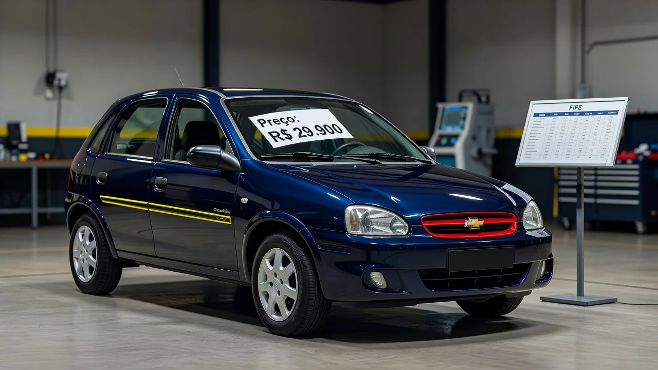 Tabela FIPE Corsa Wind 2001: Preço Atualizado e Quanto Vale