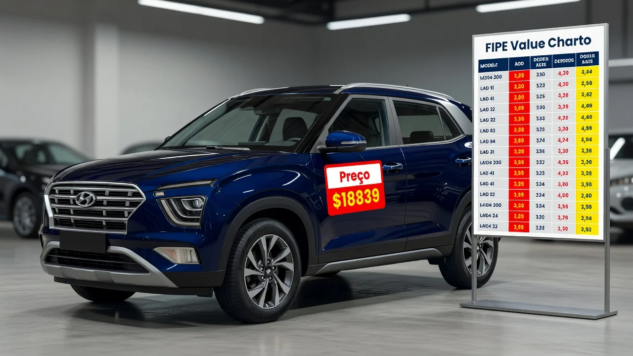 Tabela FIPE Creta 2015: Preço Atualizado e Quanto Vale