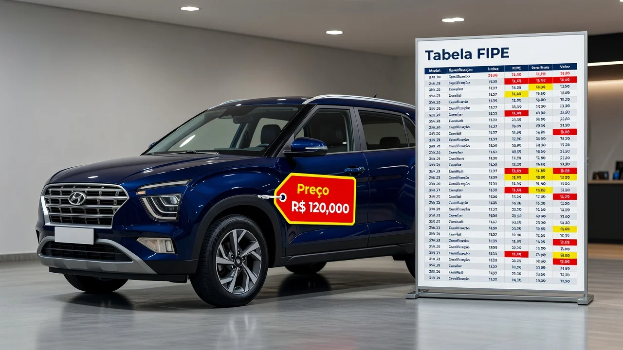 Tabela FIPE Creta 2018: Preço Atualizado e Quanto Vale