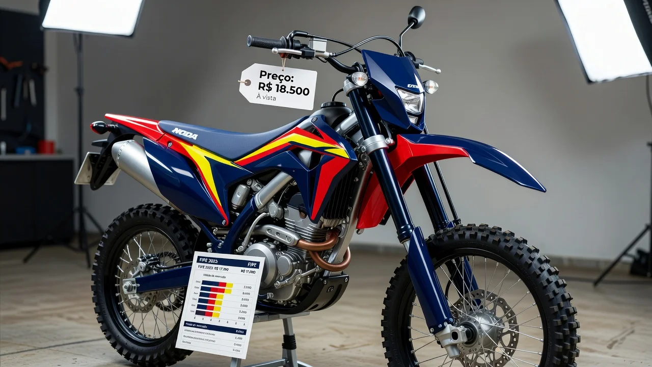 Tabela FIPE CRF 250F 2026: Preços por Ano e Como Consultar pela Placa