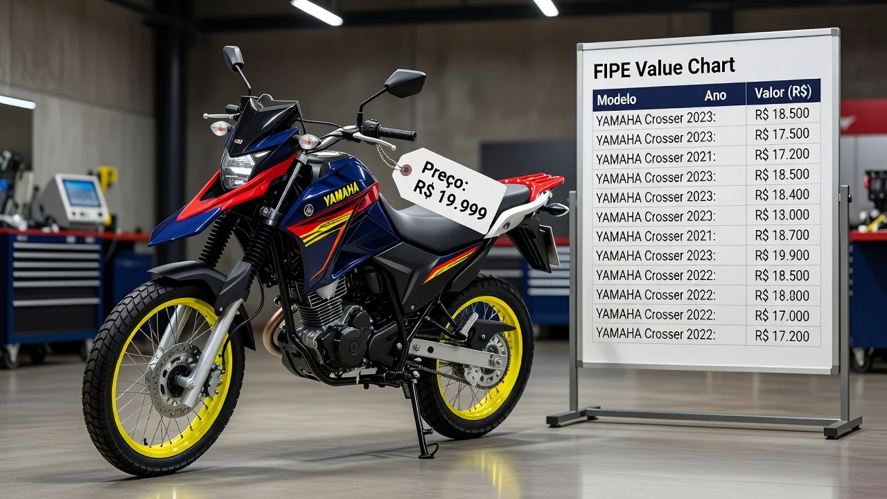 Tabela FIPE Crosser 2020: Preço Atualizado e Quanto Vale