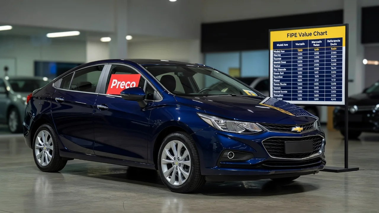 Tabela FIPE Cruze 2018: Preço Atualizado e Quanto Vale