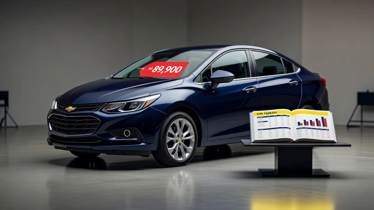 Tabela FIPE cruze-ltz 2026: Preços por Ano e Como Consultar pela Placa