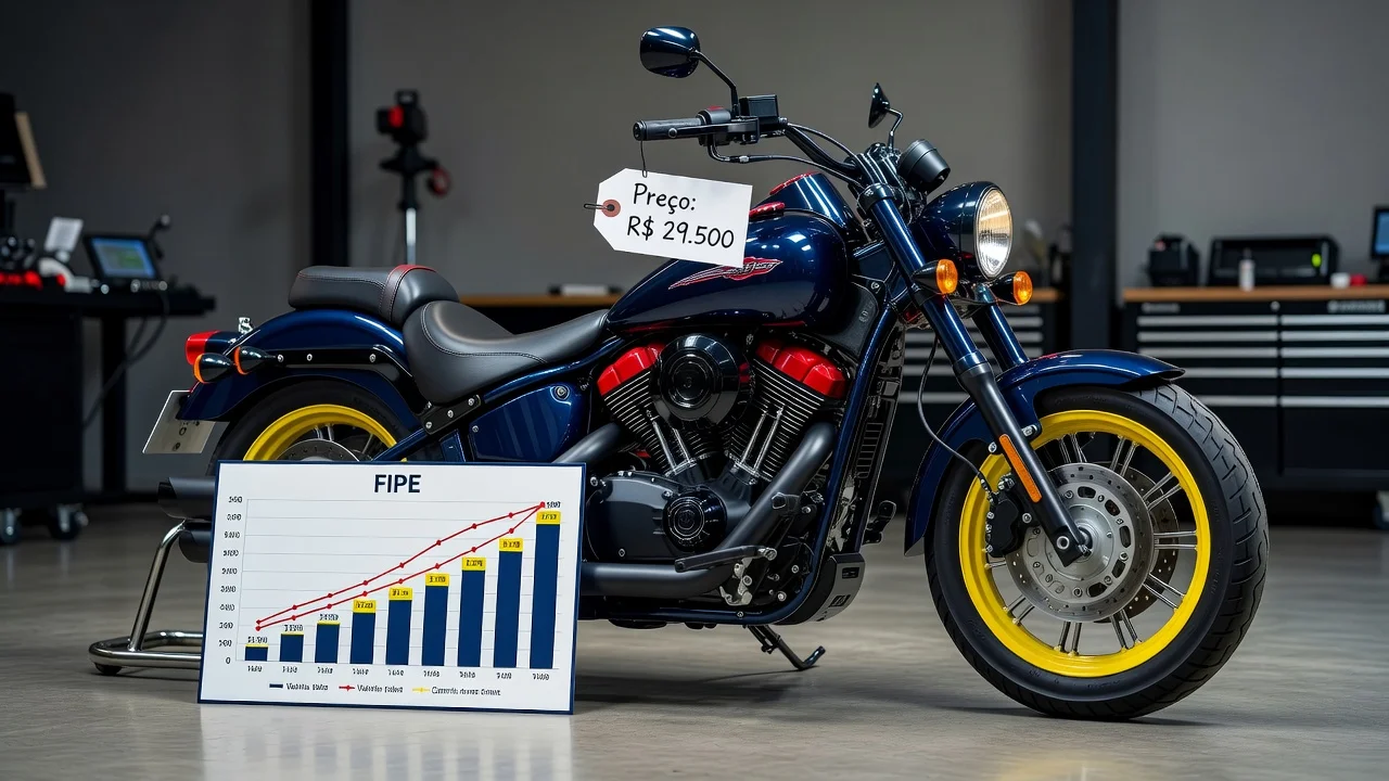 Tabela FIPE Drag Star 650 2026: Preços por Ano e Como Consultar pela Placa