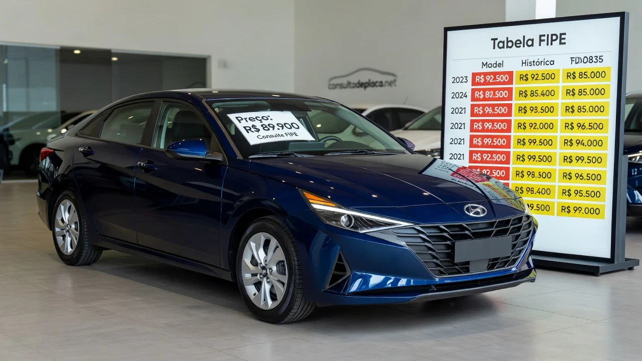 Tabela FIPE Elantra 2014: Preço Atualizado e Quanto Vale