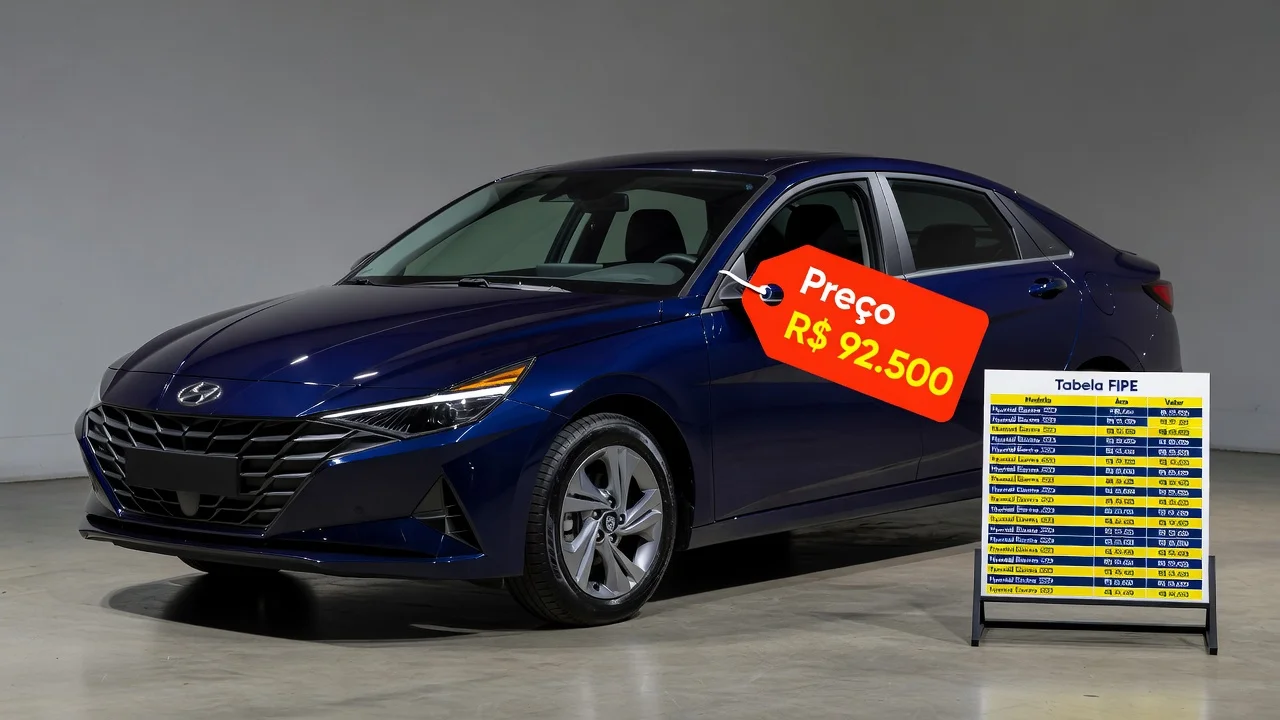 Tabela FIPE Elantra 2017: Preço Atualizado e Quanto Vale