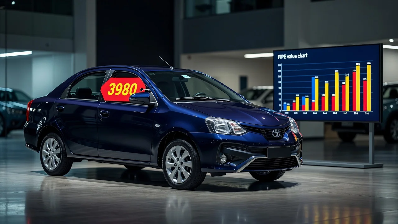 Tabela FIPE Etios 2019: Preço Atualizado e Quanto Vale