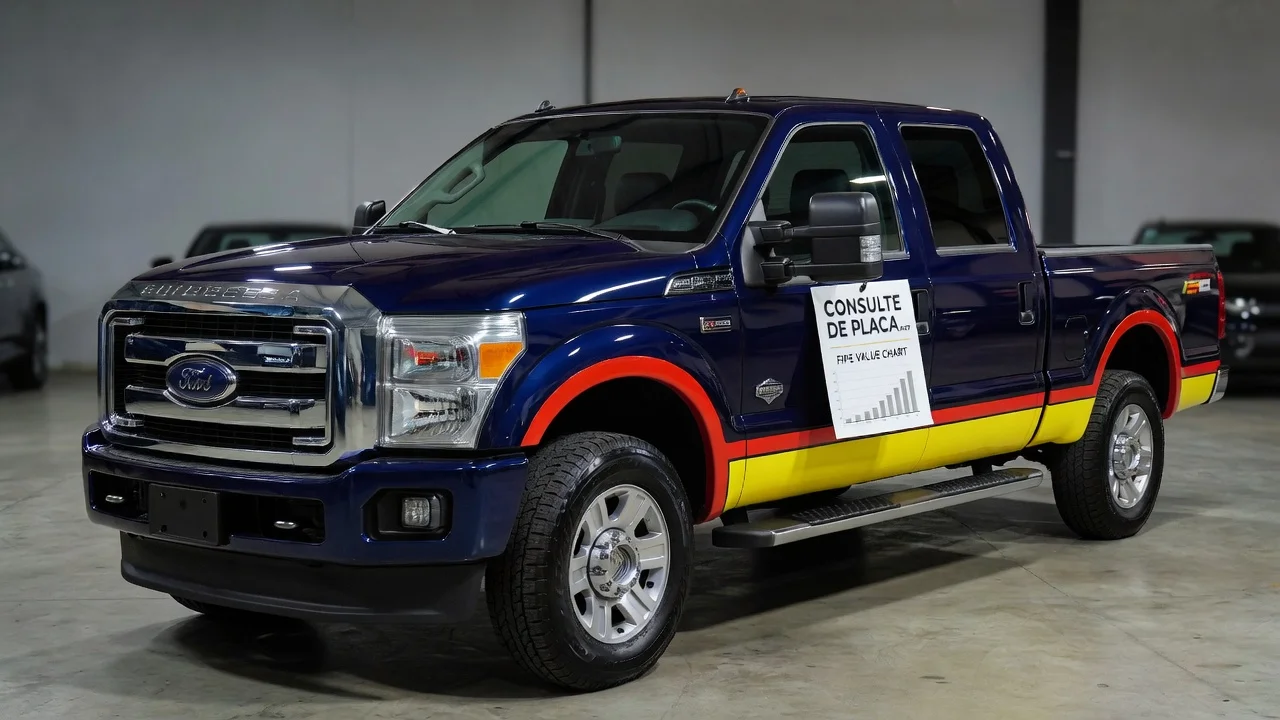 Tabela FIPE F-250 2026: Preços por Ano e Como Consultar pela Placa