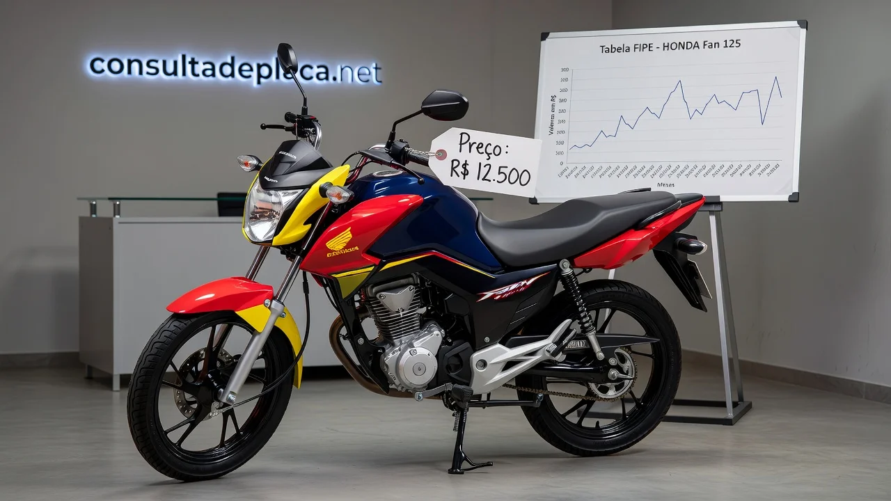 Tabela FIPE Fan 125 2006: Preço Atualizado e Quanto Vale