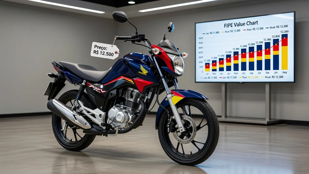 Tabela FIPE Fan 125 2008: Preço Atualizado e Quanto Vale