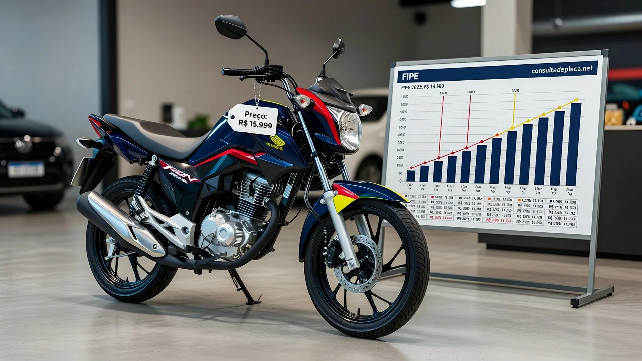 Tabela FIPE Fan 160 2023: Preço Atualizado e Quanto Vale