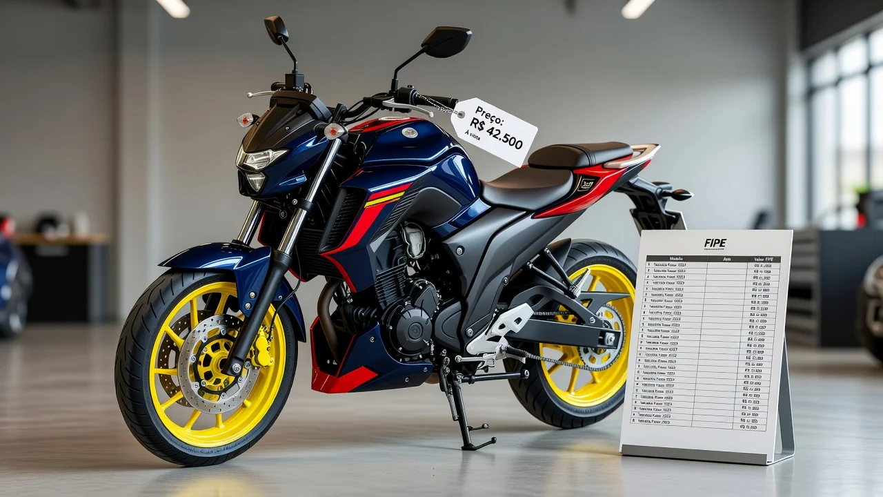 Tabela FIPE Fazer 2006: Preço Atualizado e Quanto Vale