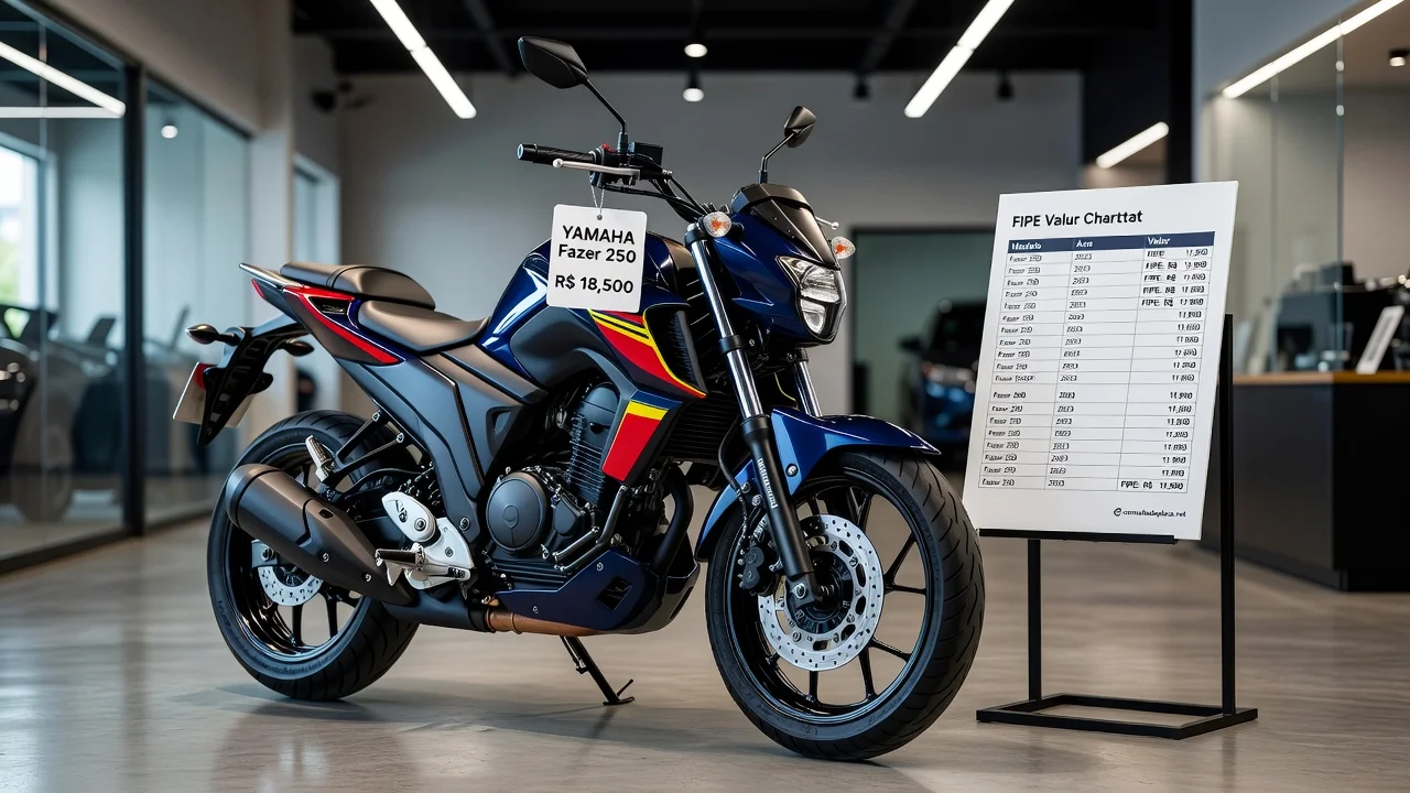 Tabela FIPE Fazer 250 2013: Preço Atualizado e Quanto Vale