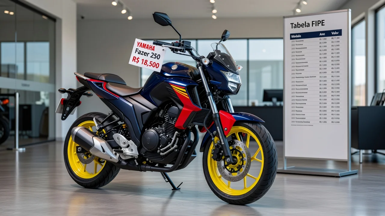 Tabela FIPE Fazer 250 2018: Preço Atualizado e Quanto Vale