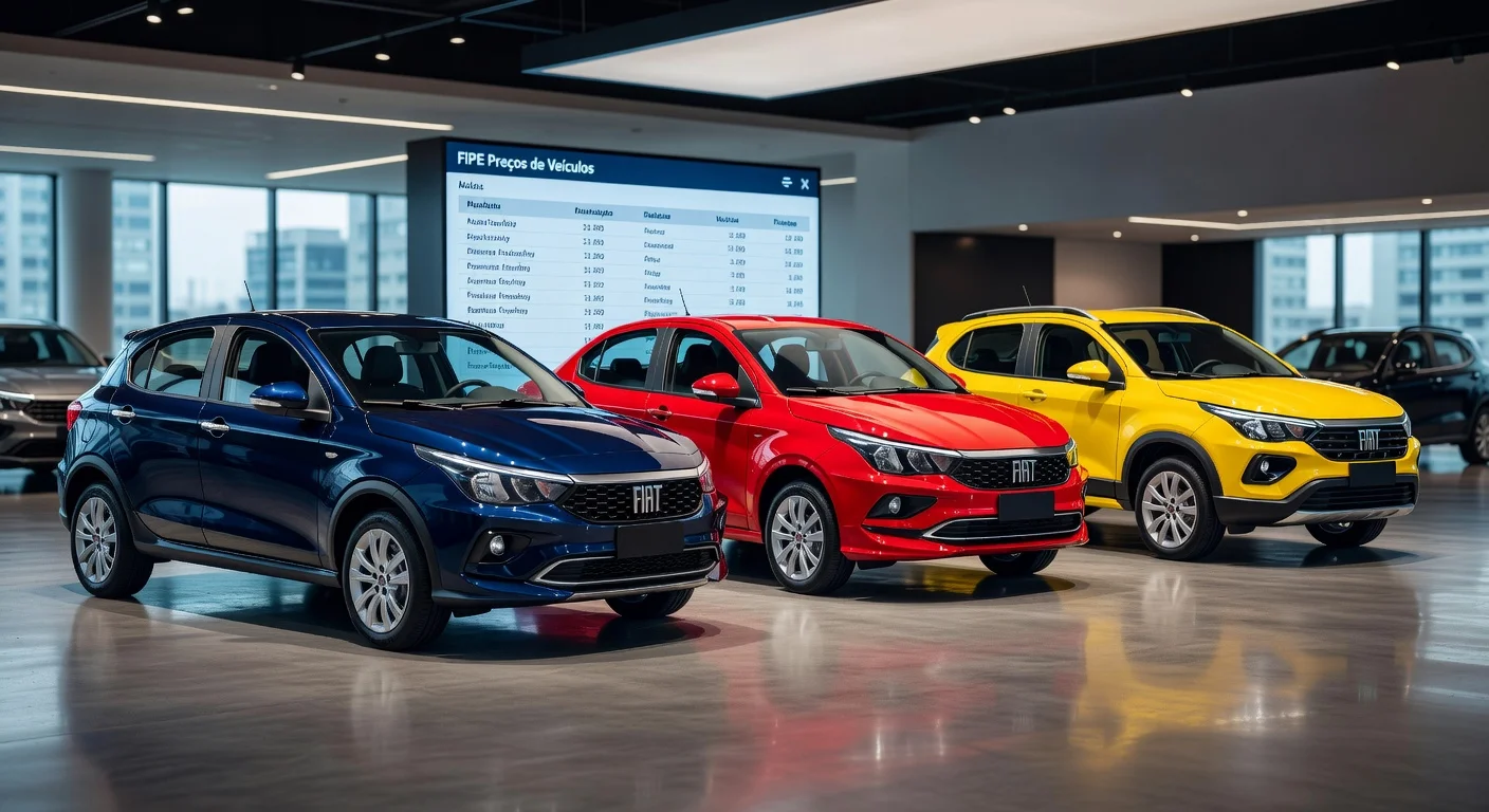Tabela FIPE Fiat Elétricos e Híbridos: Preços 2026