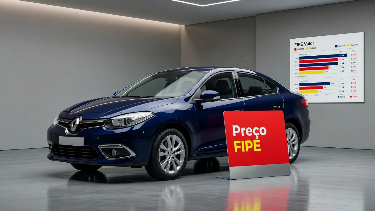 Tabela FIPE Fluence 2026: Preços por Ano e Como Consultar pela Placa