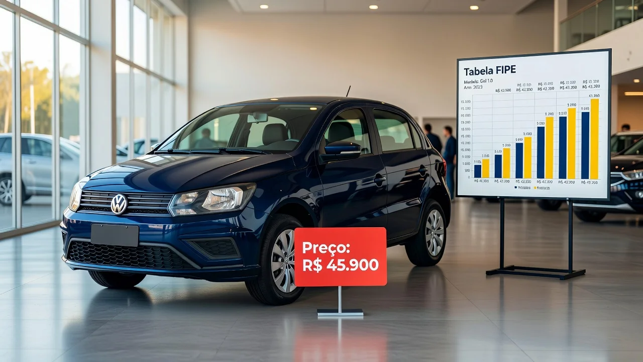 Tabela FIPE Gol 2007: Preço Atualizado e Quanto Vale