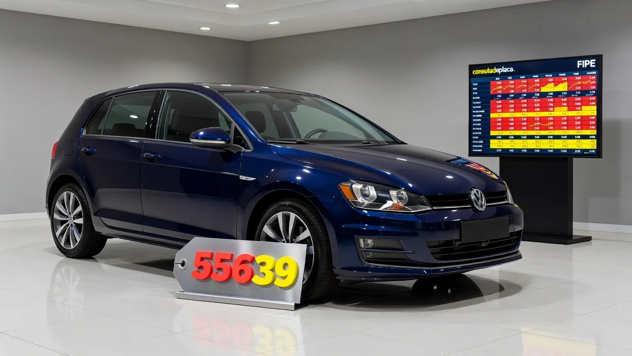 Tabela FIPE Golf Sportline 2026: Preços por Ano e Como Consultar pela Placa