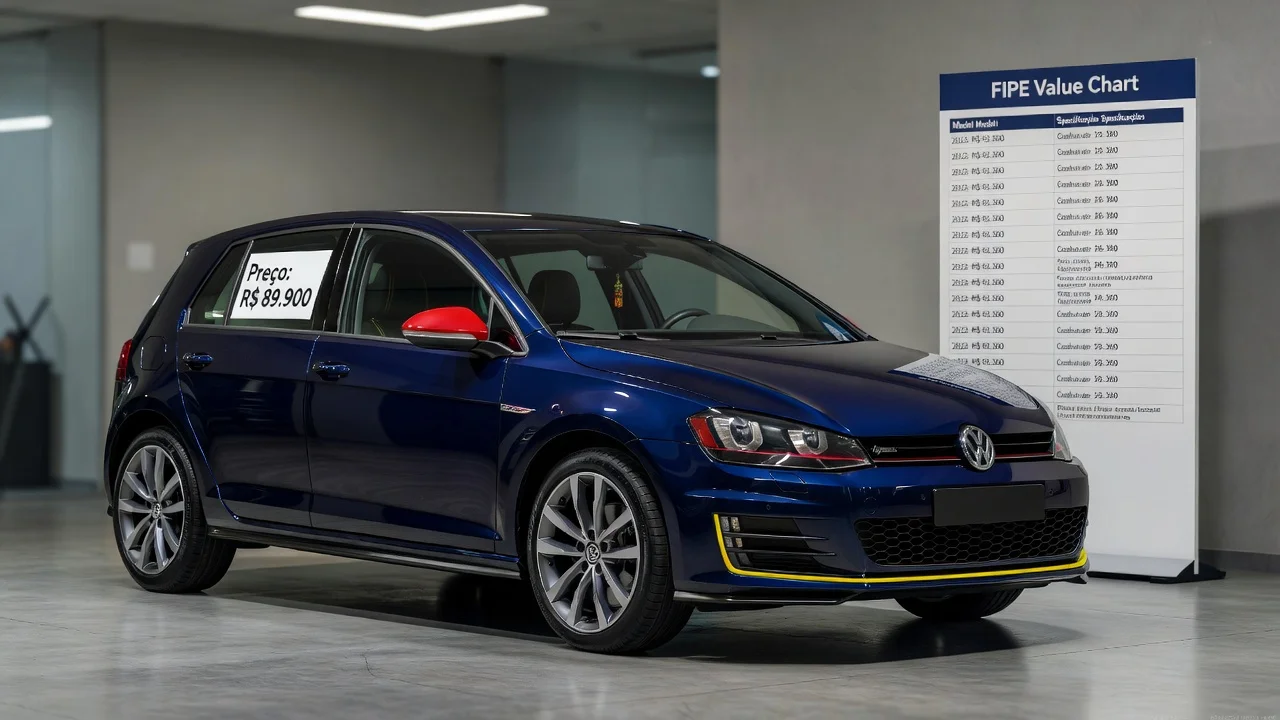 Tabela FIPE Golf Sportline 2010: Preço Atualizado e Quanto Vale