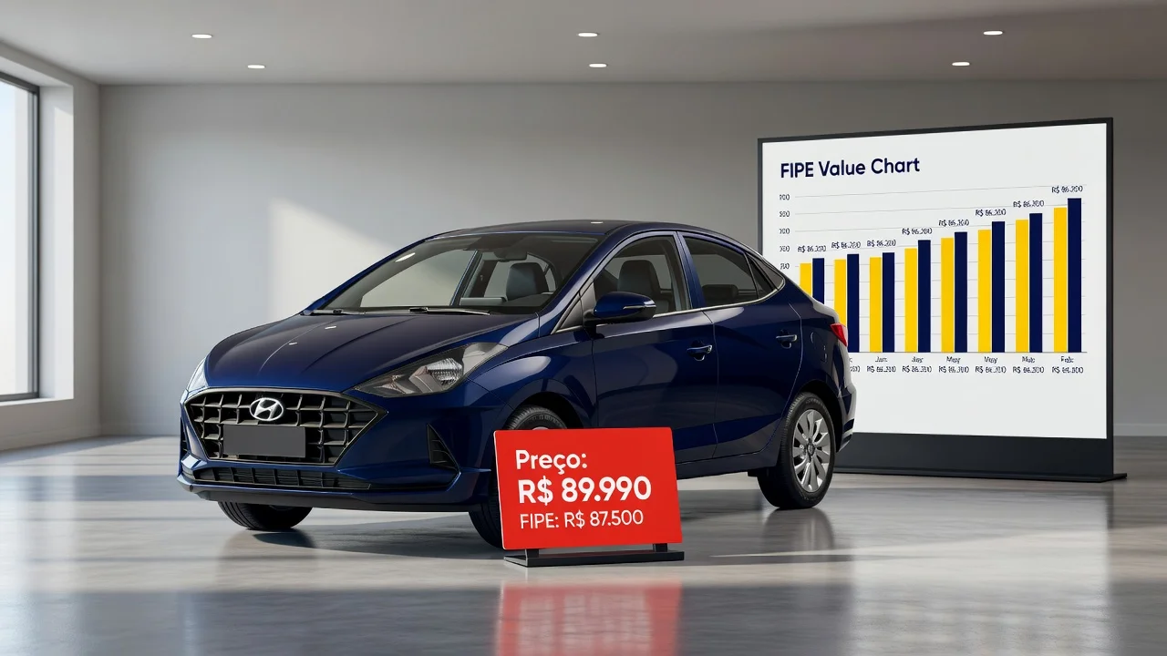 Tabela FIPE Hb20 2019: Preço Atualizado e Quanto Vale