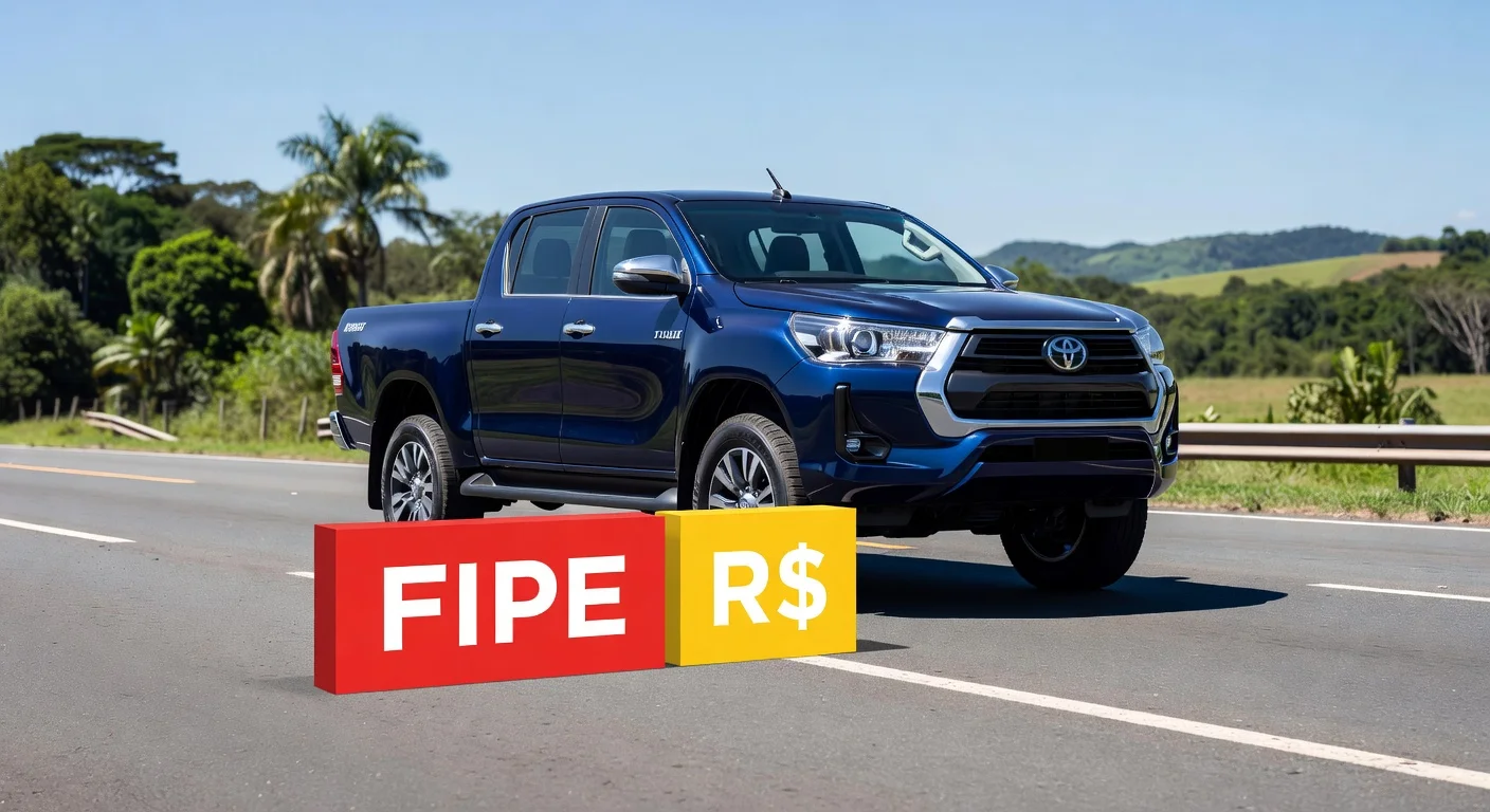 Tabela FIPE Hilux (Toyota): Preços 2026 por Ano e Versão