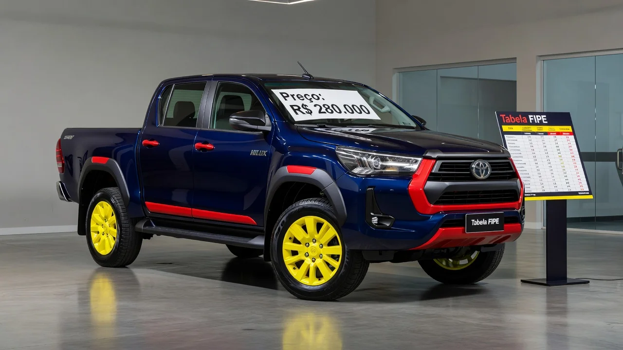 Tabela FIPE hilux-srv-4x4-diesel 2026: Preços por Ano e Como Consultar pela Placa