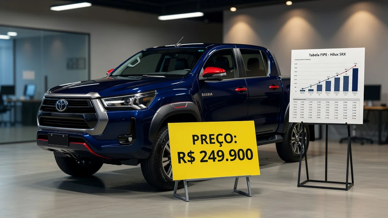 Tabela FIPE Hilux Srx 2026: Preços por Ano e Como Consultar pela Placa