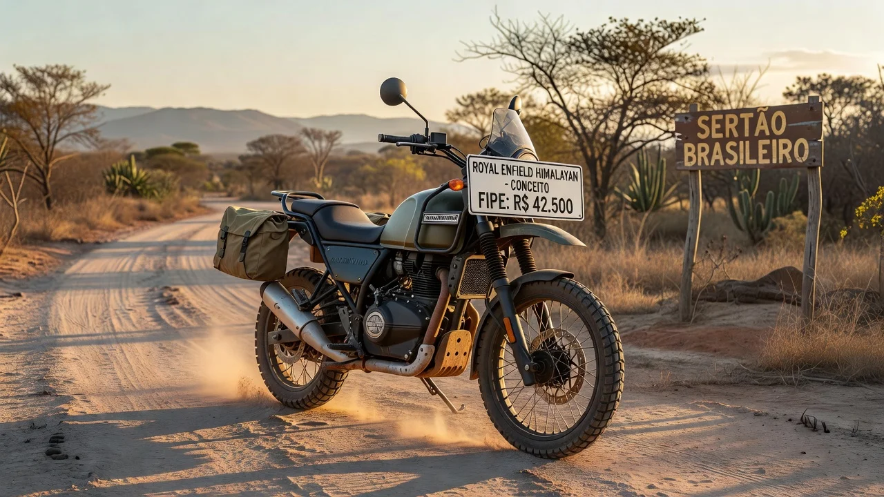 Tabela FIPE Himalayan (Royal Enfield): Preços 2026 por Ano e Versão