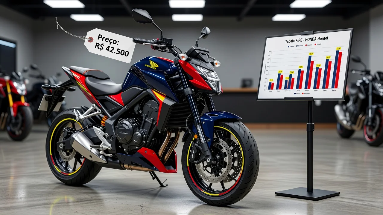 Tabela FIPE Hornet 2005: Preço Atualizado e Quanto Vale