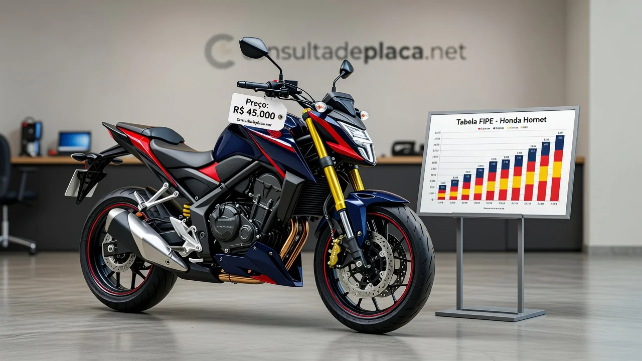 Tabela FIPE Hornet 2013: Preço Atualizado e Quanto Vale