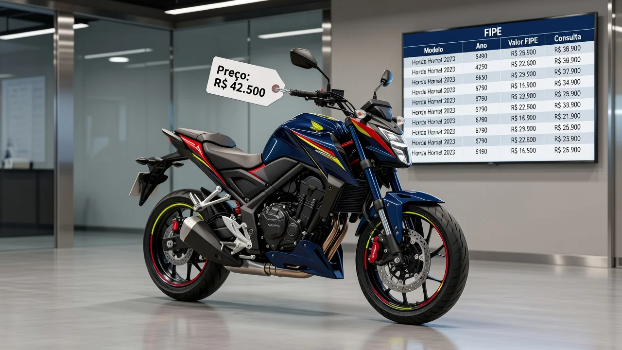 Tabela FIPE Hornet 2014: Preço Atualizado e Quanto Vale