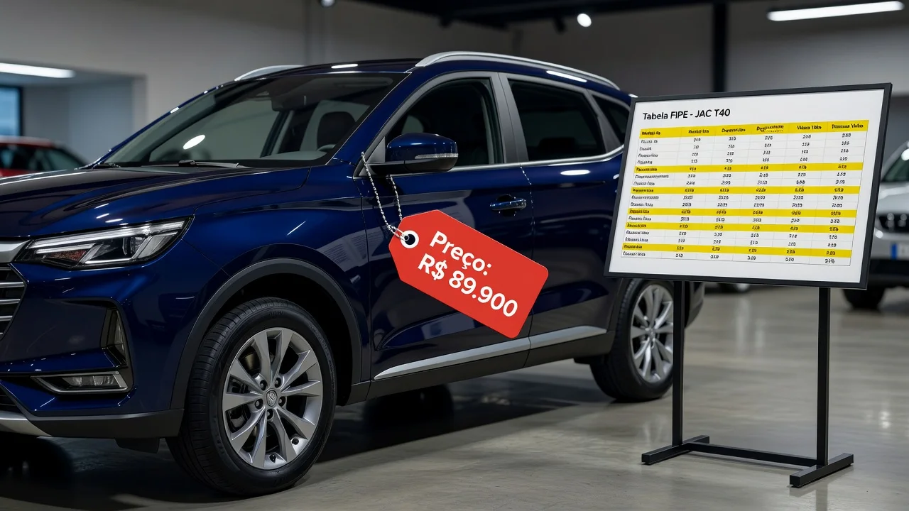 Tabela FIPE T40 2026: Preços por Ano e Como Consultar pela Placa