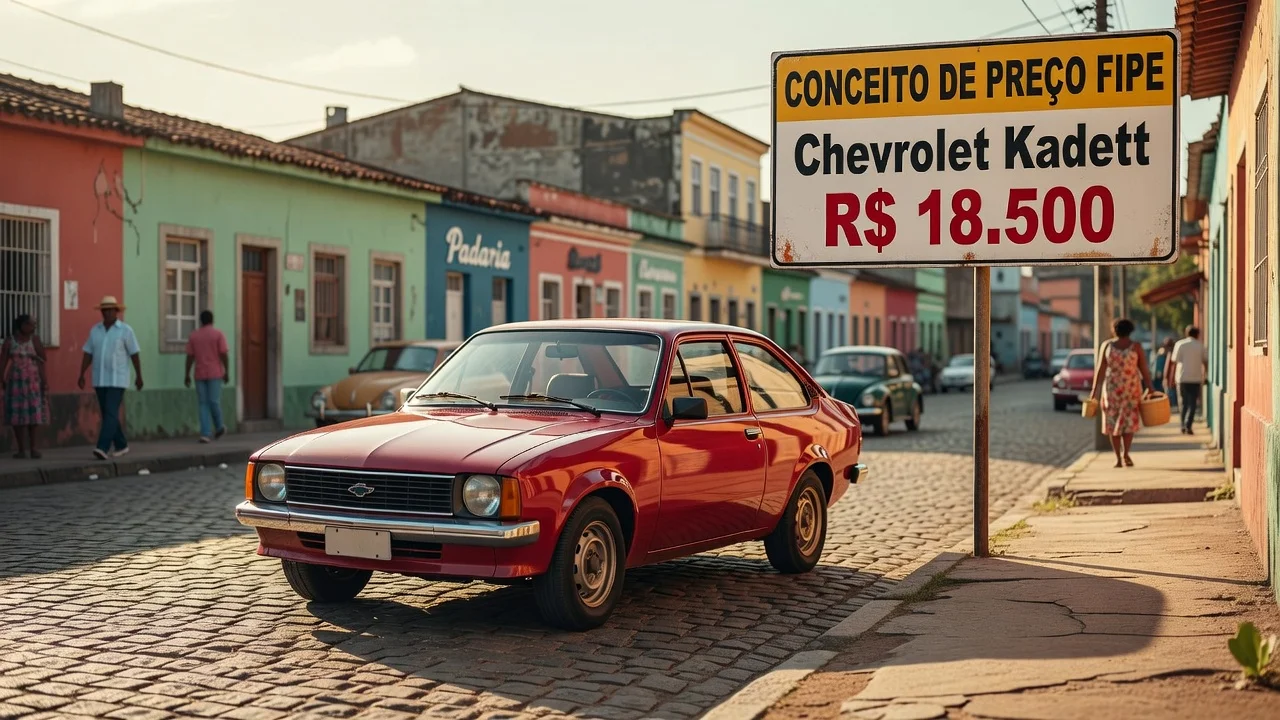 Tabela FIPE Kadett (Chevrolet): Preços 2026 por Ano e Versão