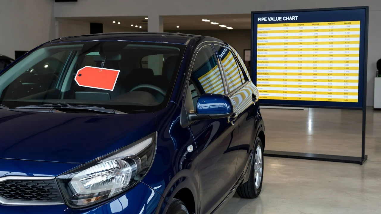 Tabela FIPE Picanto 2026: Preços por Ano e Como Consultar pela Placa
