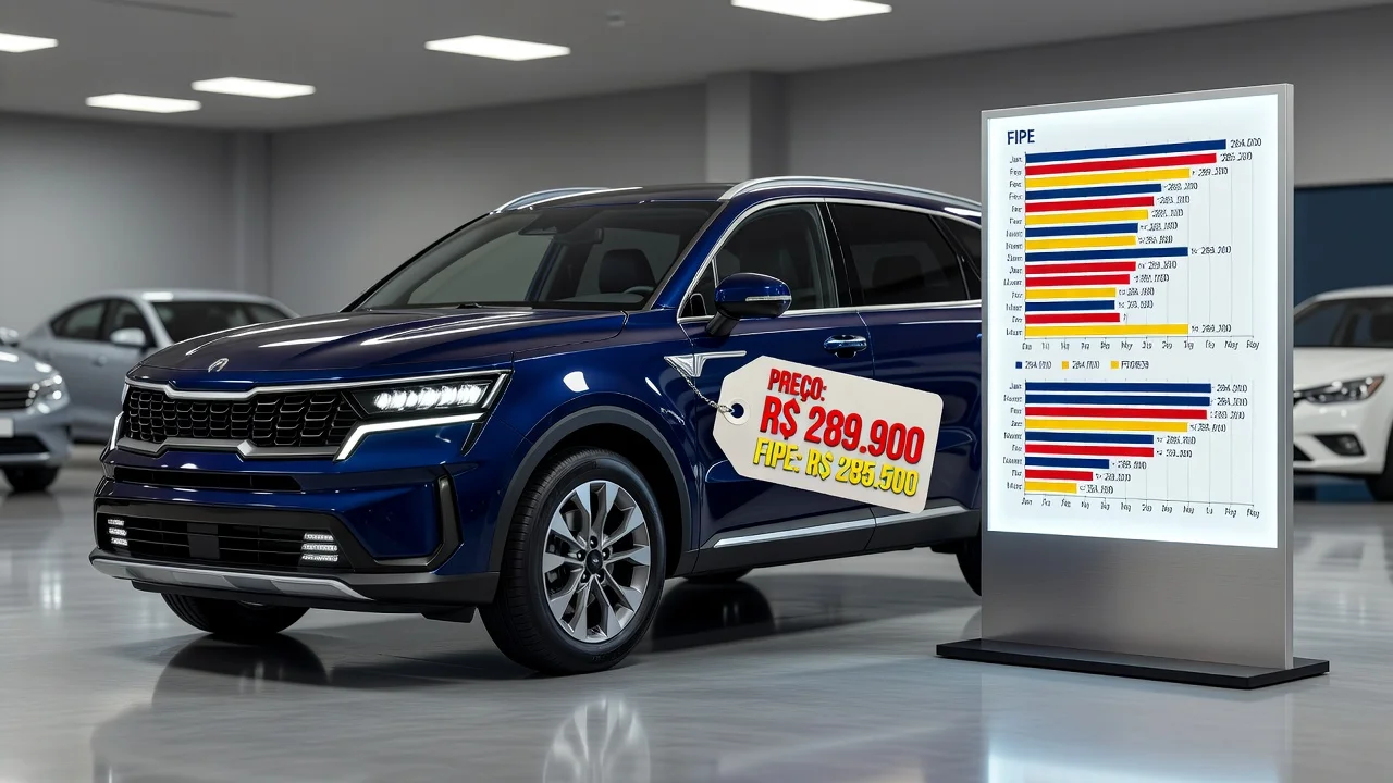 Tabela FIPE Sorento 2026: Preços por Ano e Como Consultar pela Placa