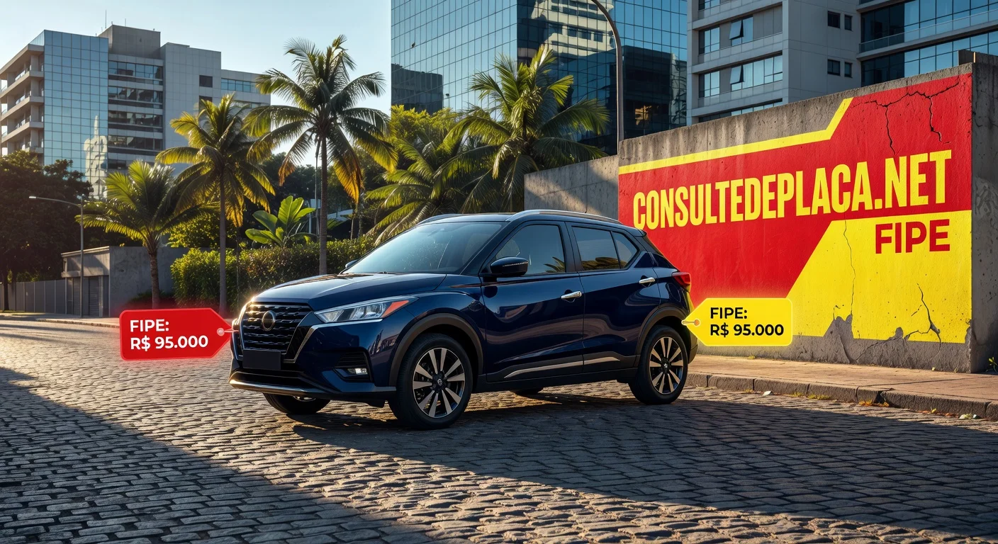 Tabela FIPE Kicks (Nissan): Preços 2026 por Ano e Versão