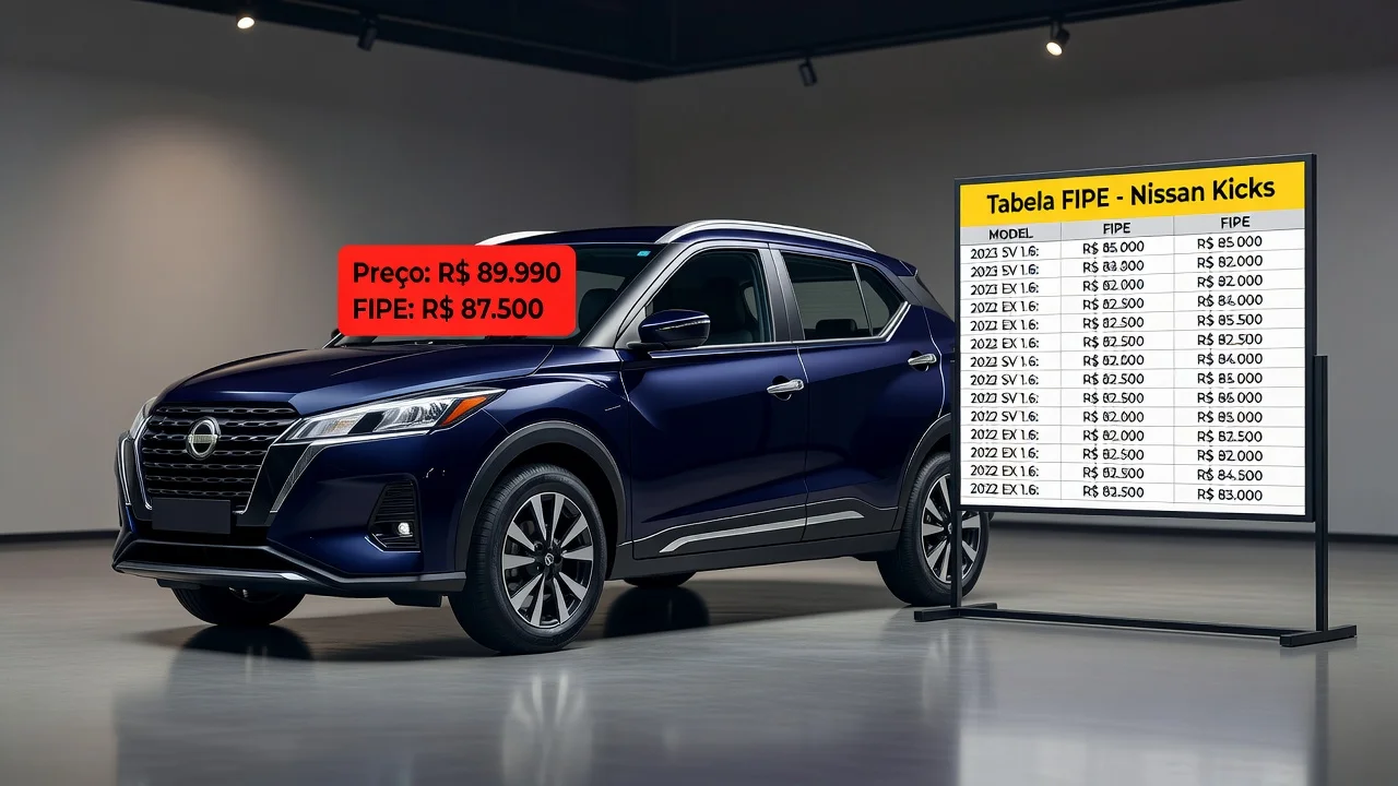 Tabela FIPE Kicks 2020: Preço Atualizado e Quanto Vale