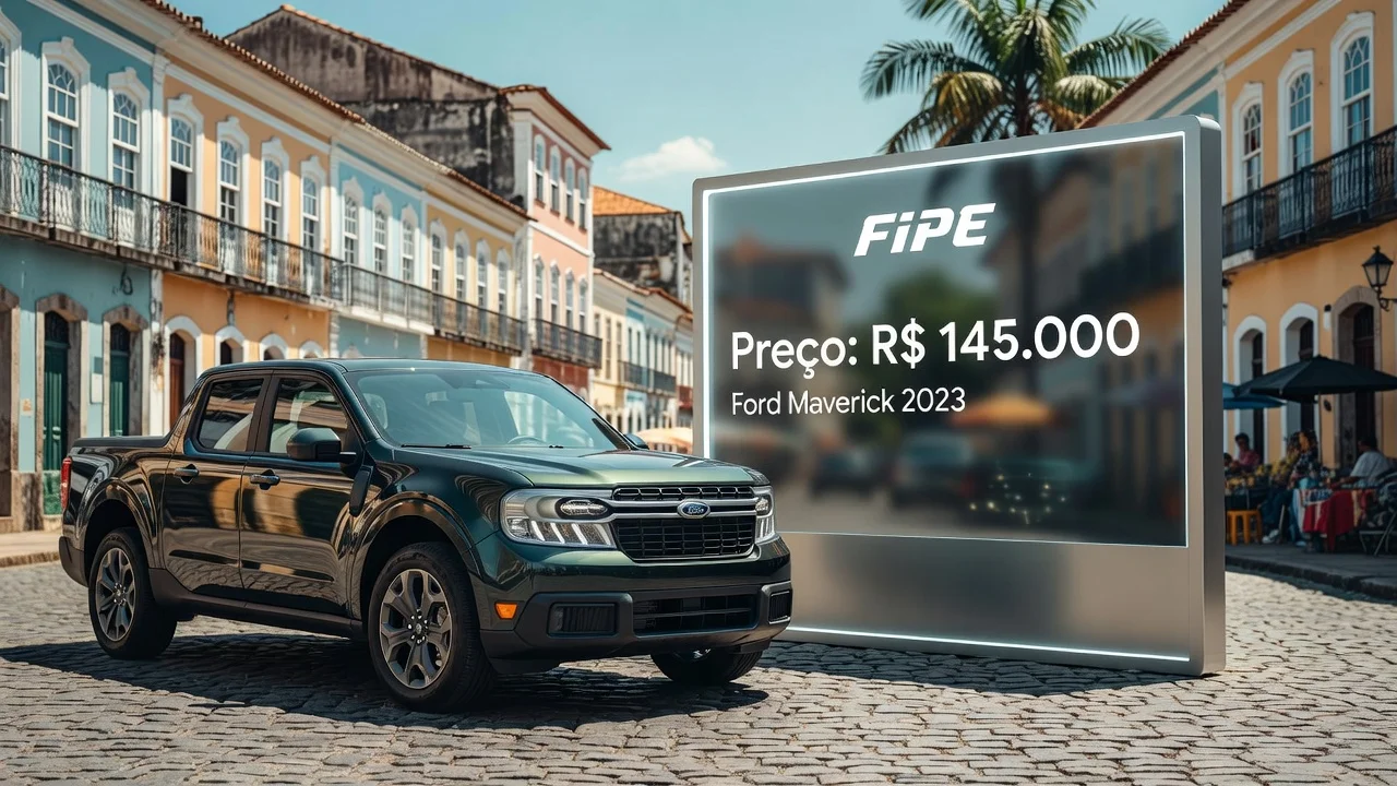 Tabela FIPE Maverick (Ford): Preços 2026 por Ano e Versão
