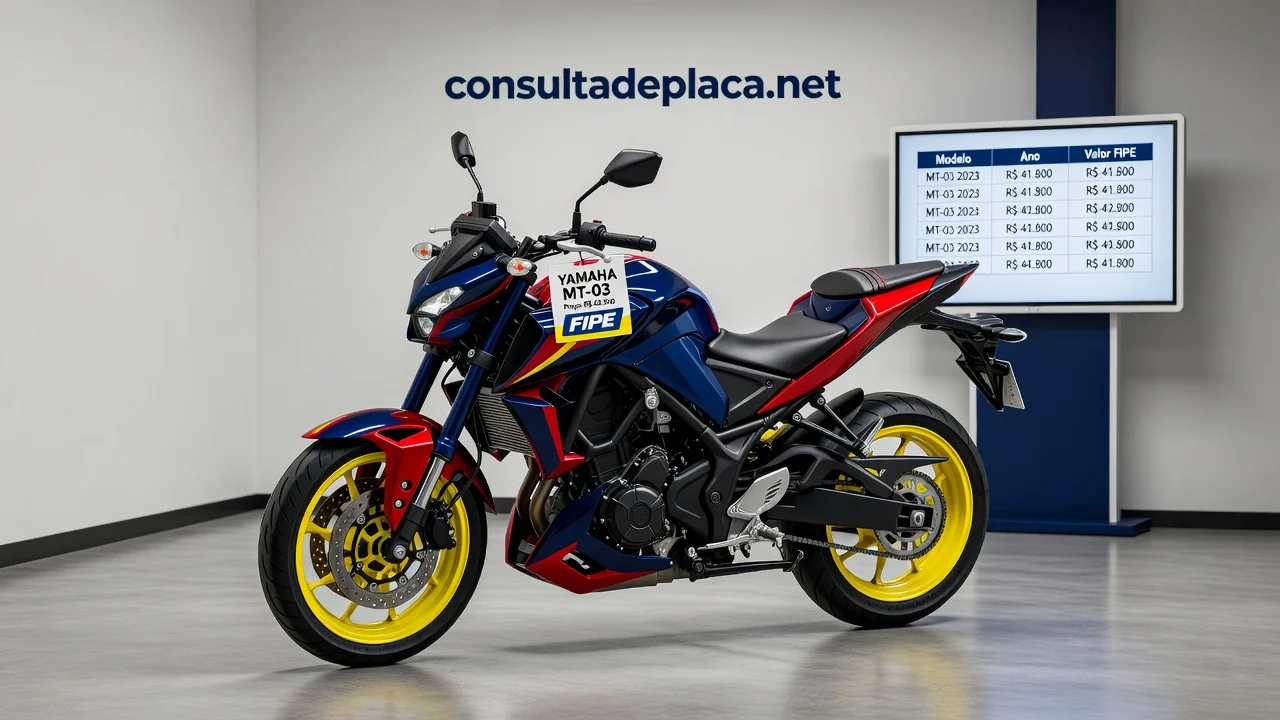 Tabela FIPE Mt 03 2019: Preço Atualizado e Quanto Vale