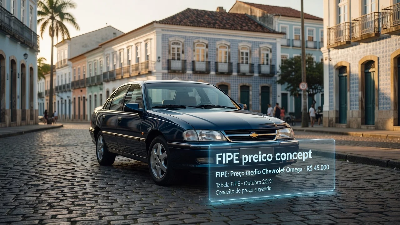 Tabela FIPE Omega (Chevrolet): Preços 2026 por Ano e Versão