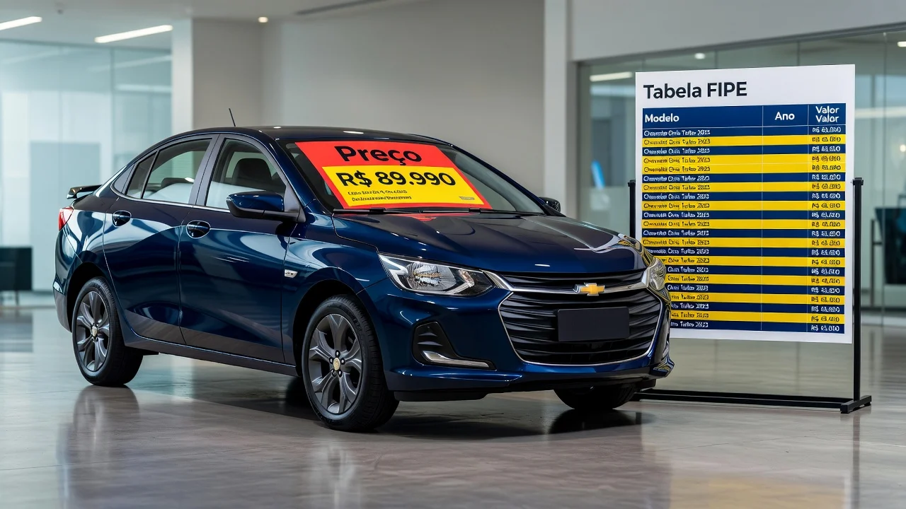 Tabela FIPE Onix Turbo 2020: Preço Atualizado e Quanto Vale
