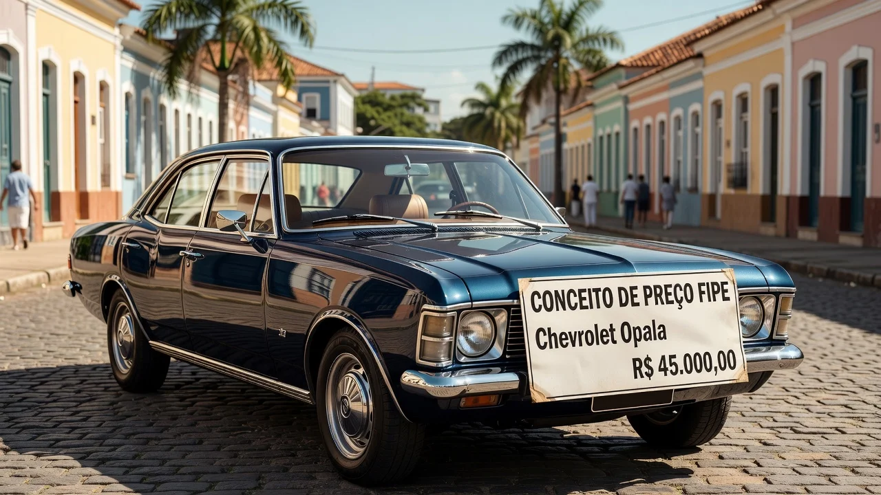 Tabela FIPE Opala (Chevrolet): Preços 2026 por Ano e Versão