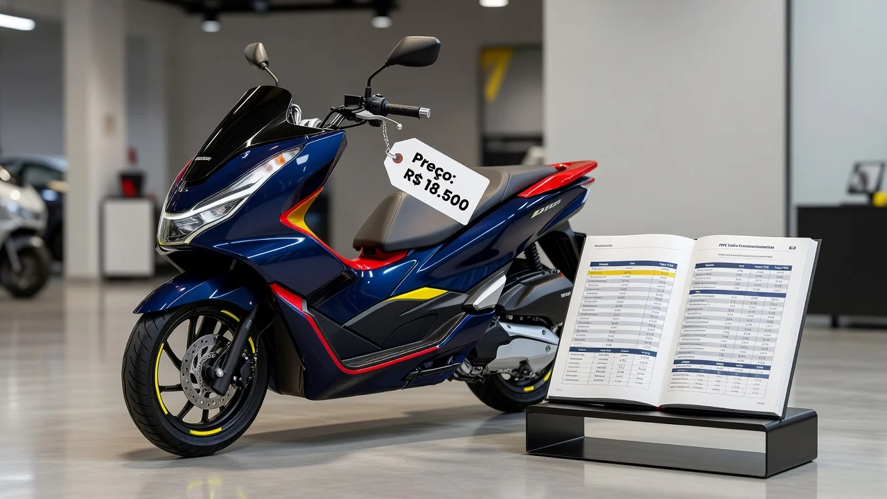 Tabela FIPE PCX 2026: Preços por Ano e Como Consultar pela Placa