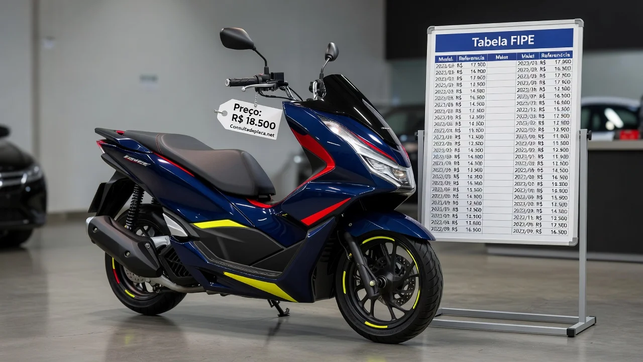 Tabela FIPE Pcx 2020: Preço Atualizado e Quanto Vale