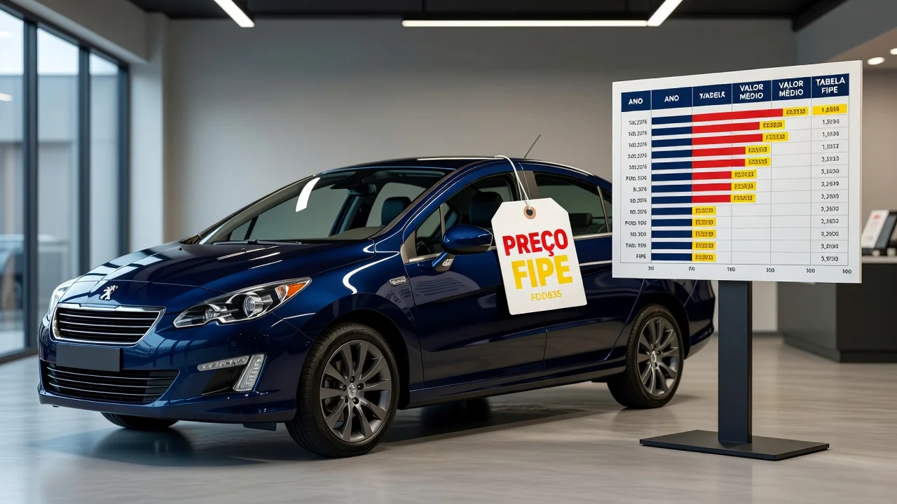 Tabela FIPE 408 2026: Preços por Ano e Como Consultar pela Placa